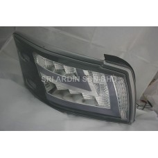 Toyota Vios 14- Black Face Light Bar LED Tail Lamp